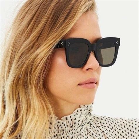 celine tilda sunglasses cl41076 s 807bn|Celine CL41076/S Tilda 807/BN Sunglasses Black.